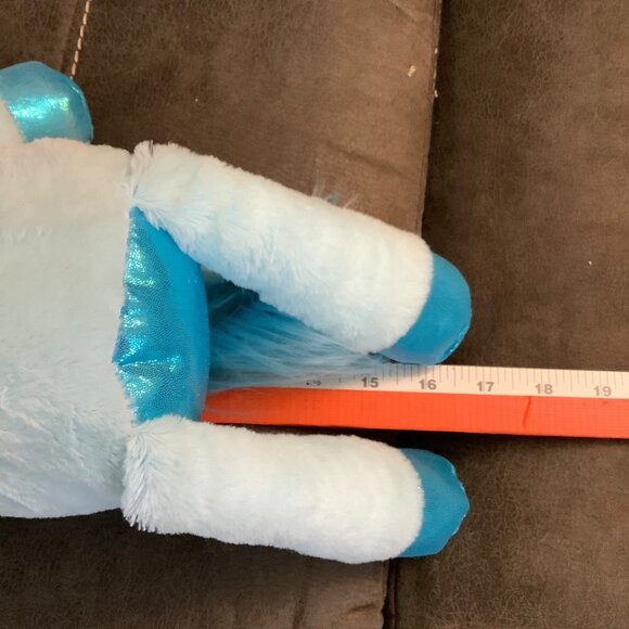 Scentsy Buddy Halley the Blue Unicorn Plush Stuffed Animal Toy Wings 16” - Picture 6 of 6